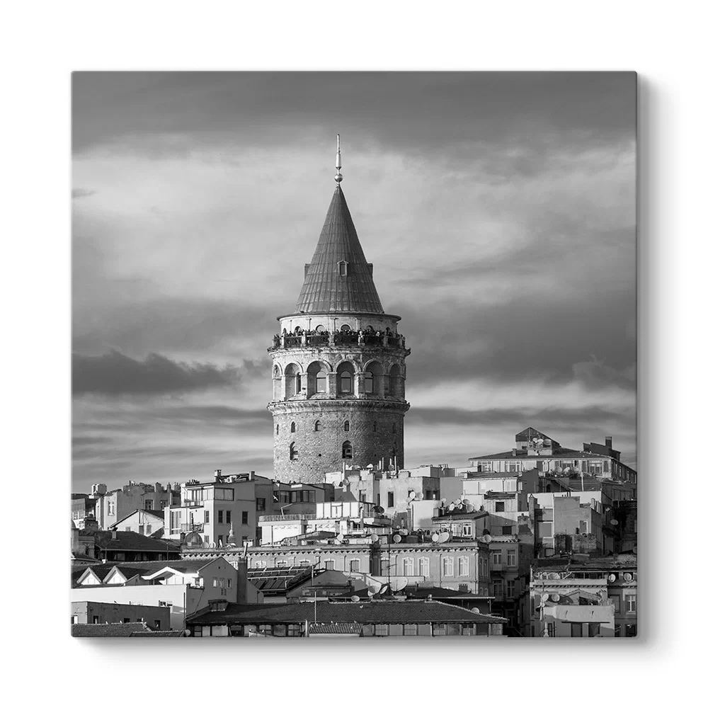 Galata Kulesi Sokak Tablosu - Model 3